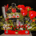 Luxury Love Ferris Wheel Hamper with Chocolates & Teddy Bears