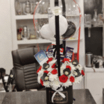 Eid Mubarak Chocolate & Floral Box with Balloon Topper